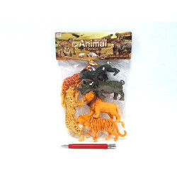 Zwierzęta dzikie 6 szt worek 559-023A 03774