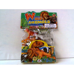 Zwierzęta dzikie 6szt 12cm  HHS026 33093