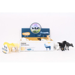 Zwierzęta wiejskie 12,5cm 12szt/disp 009525 54196