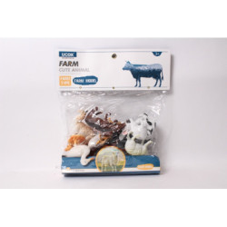 Zwierzęta wiejskie x12 12,5cm 009534 54233