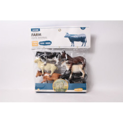 Zwierzęta wiejskie x6 20cm 009532 54219