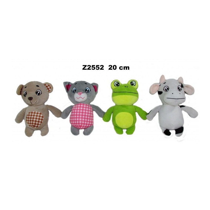 Zwierzęta Z-2552 4rodz 20cm 163325