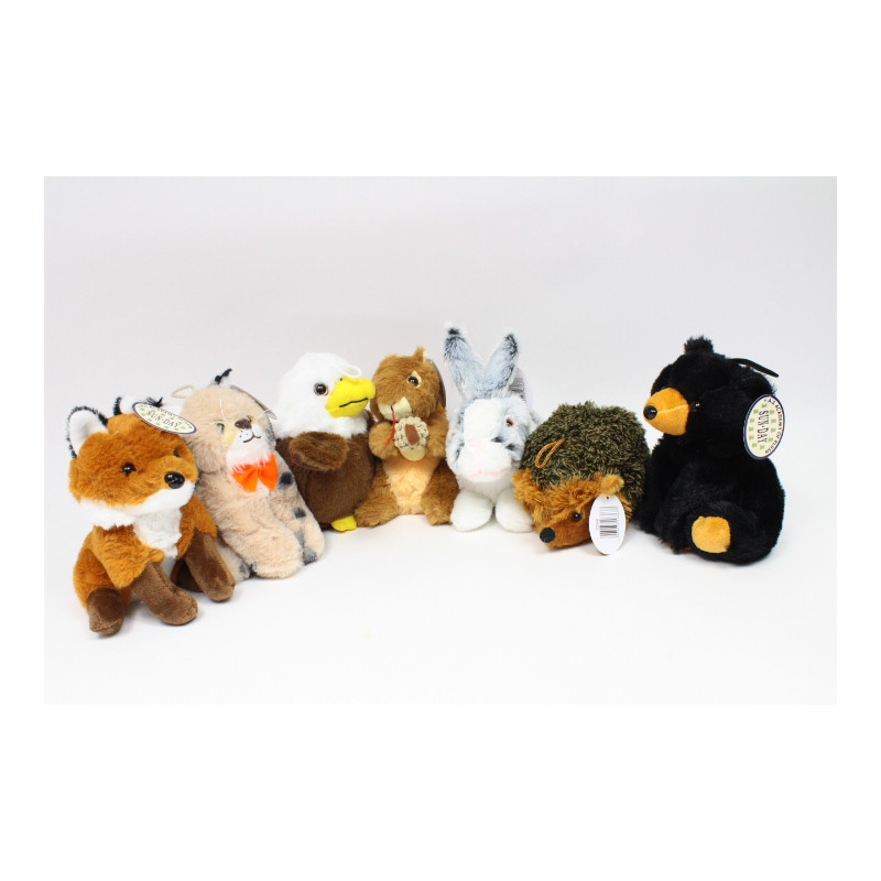Zwierzęta Z-2556 8rodz 15cm mix 63677