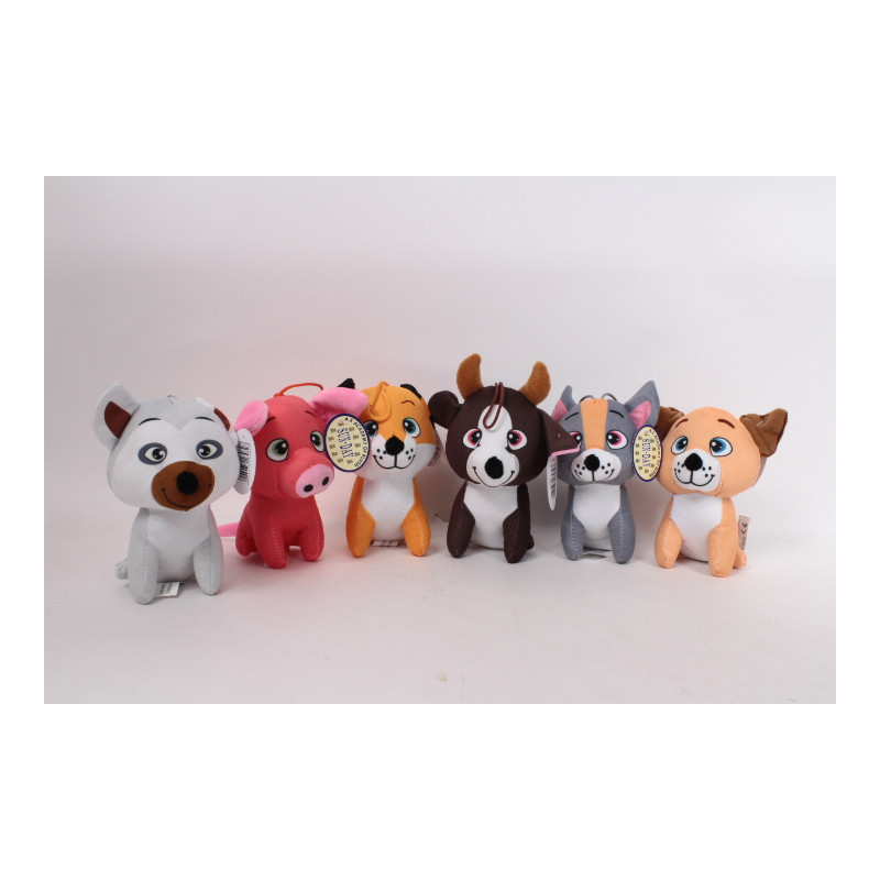 Zwierzęta Z-2580 6rodz 15cm 164827