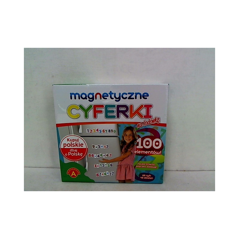 Cyferki magnetyczne na lodówkę 11326