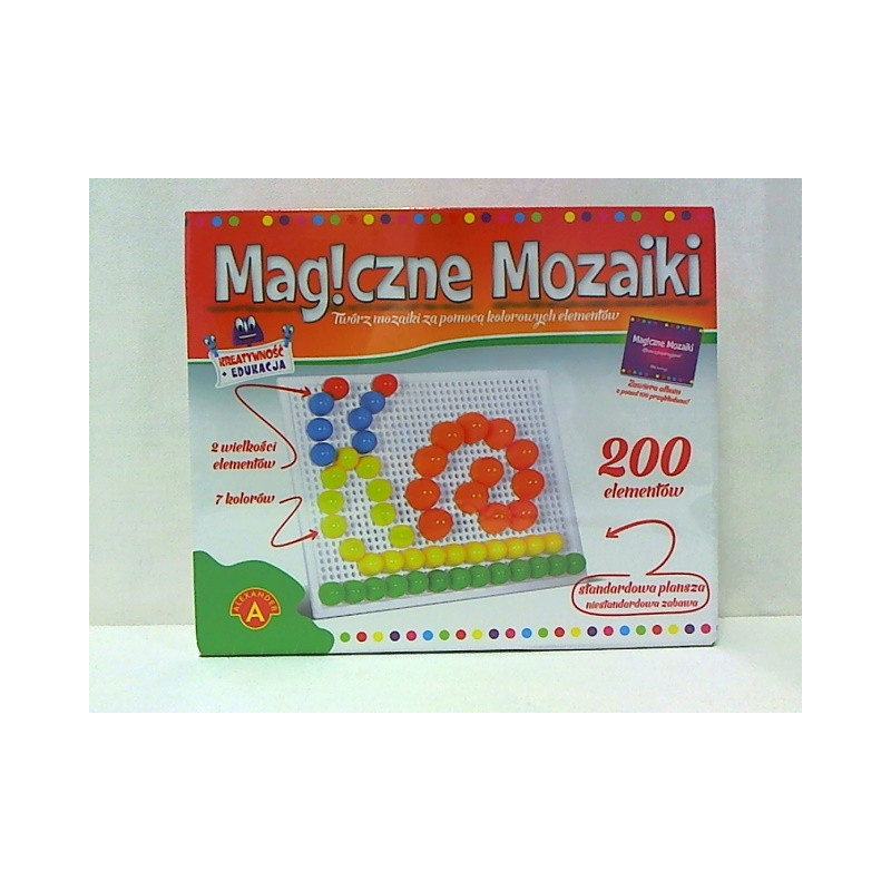 Magiczne mozaiki -kreatywność i edukacja 200 06582