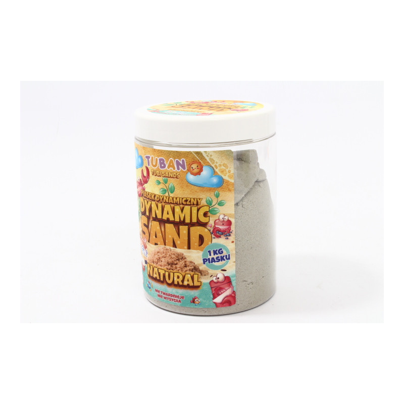 TUBAN piasek dynamiczny 1kg naturalny TU3557 35570
