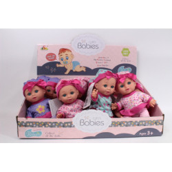 Lalka bobas 23cm 12szt/disp 166525