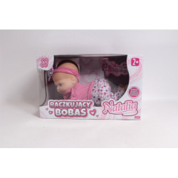 Natalia bobas raczkujący 32cm róż 167683