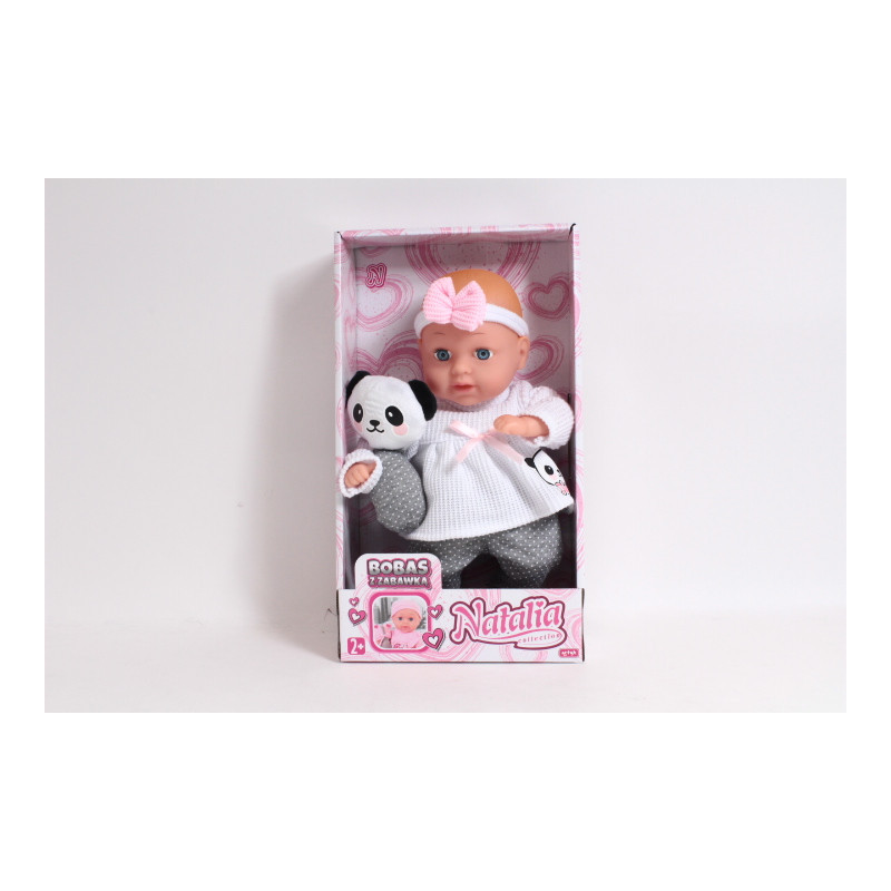 Natalia bobas z zabawką 33cm 167928