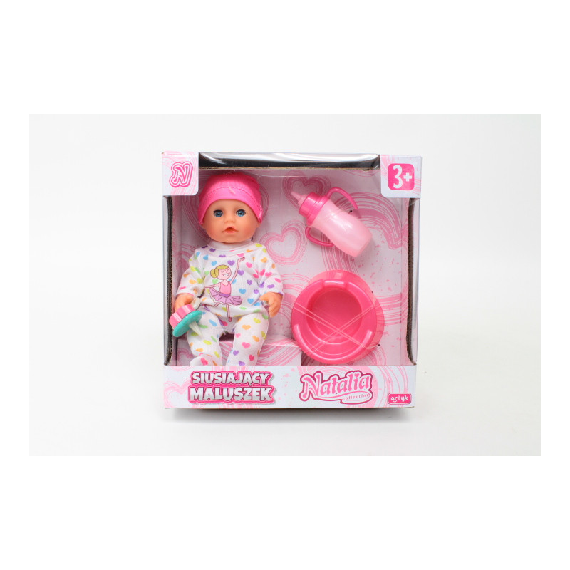 Natalia lalka siusiający maluszek 17cm 122194