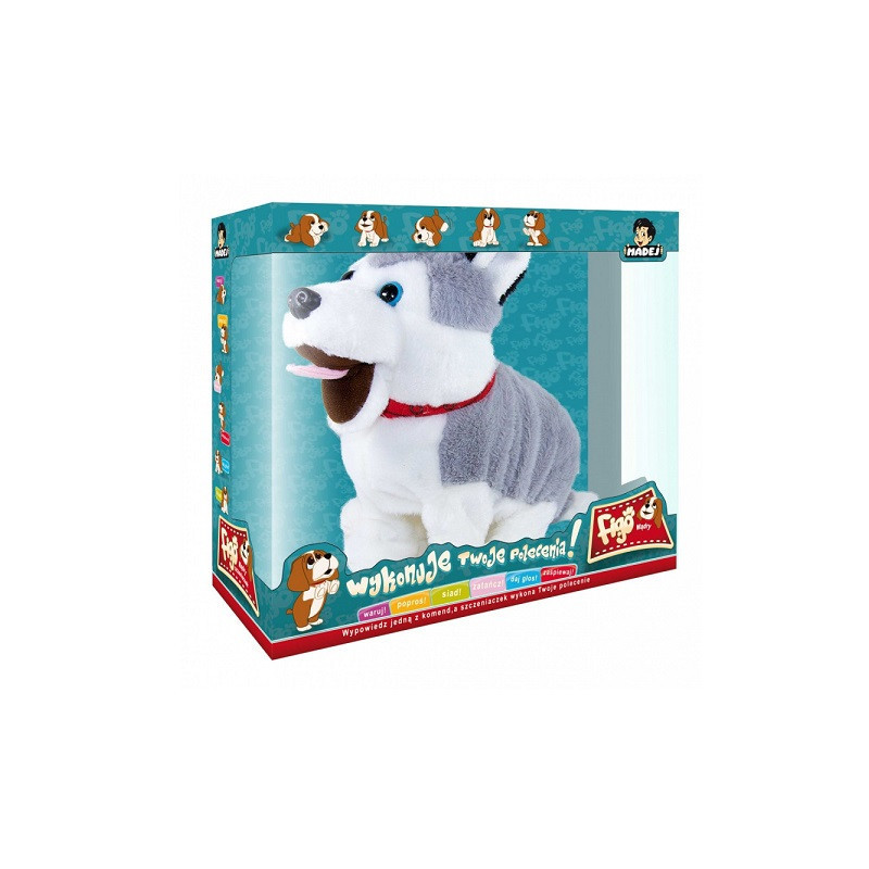 Pies Figo reagujący na komendy 062603 06553