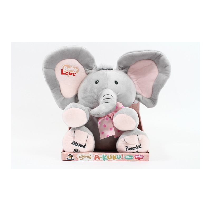 Słonik A Kuku 24cm piosenka,zgadyw.002454 52393