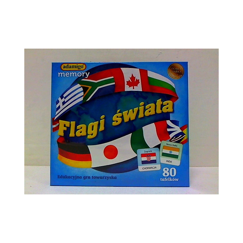 Flagi Gra memory Adamigo 07332