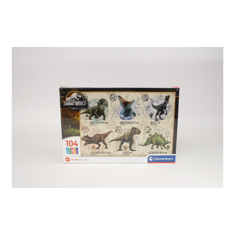 CLE puzzle 104 SuperKolor Jurassic World 27179