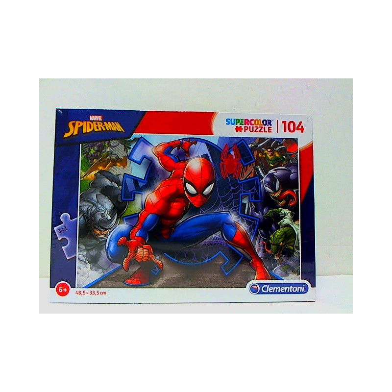 CLE puzzle 104 SuperKolor SpiderMan 27116