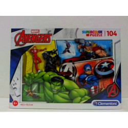 CLE puzzle 104 SuperKolor The Avengers 27284