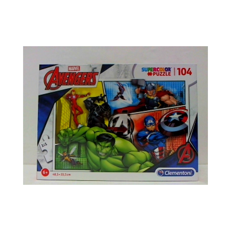 CLE puzzle 104 SuperKolor The Avengers 27284