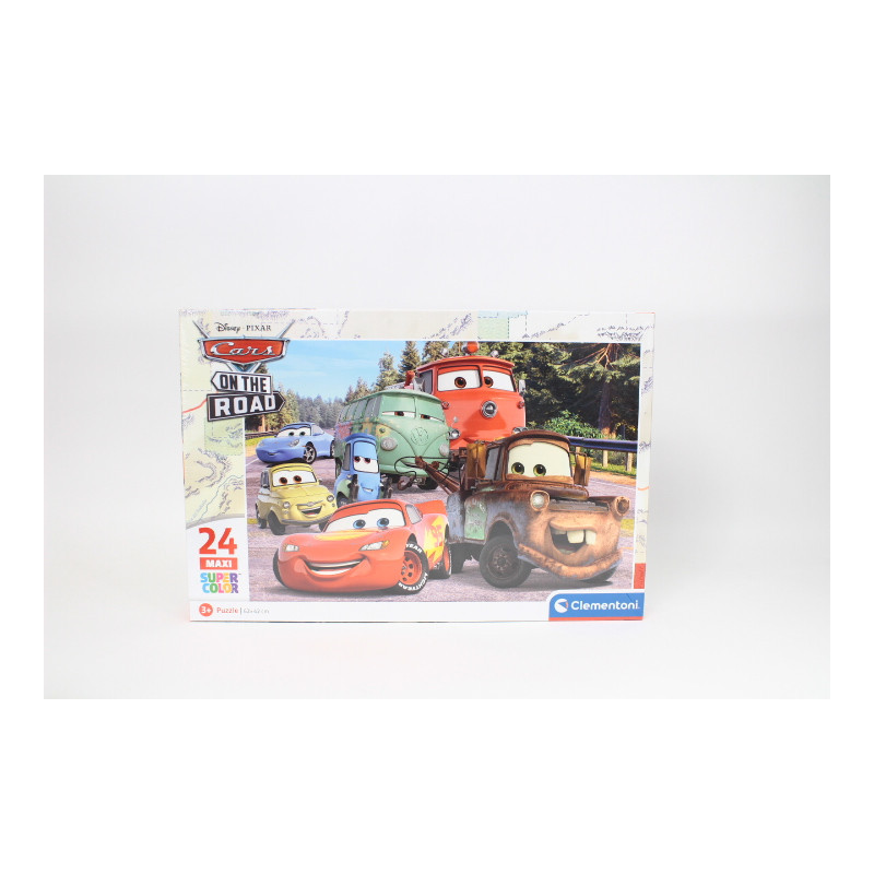 CLE puzzle 24 maxi SuperKolor CarsOnTheRoad 24239