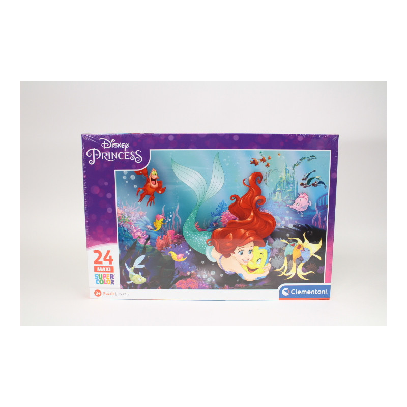 CLE puzzle 24 maxi SuperKolor Little Mermaid 24243