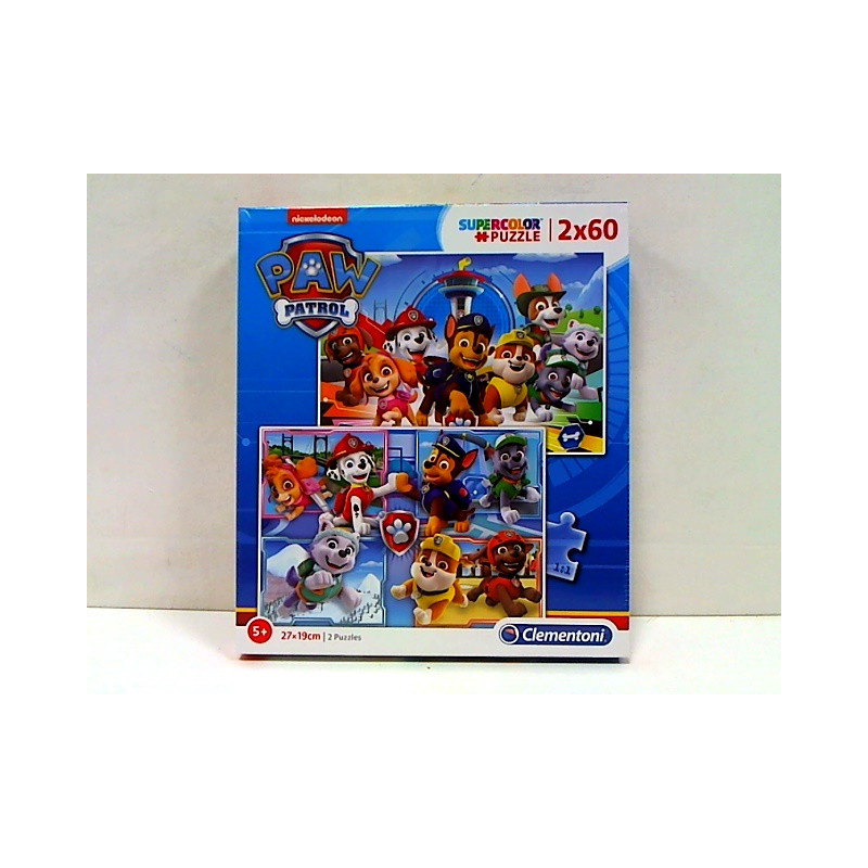 CLE puzzle 2x60 SuperKolor Psi Patrol 21617
