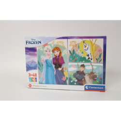 CLE puzzle 3x48 SuperKolor Disney Frozen 25284