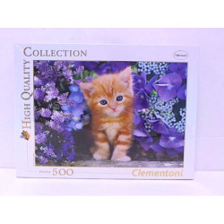 CLE puzzle 500 HQC Ginger cat 30415