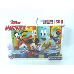 CLE puzzle 60 maxi SuperKolor Mickey 26473
