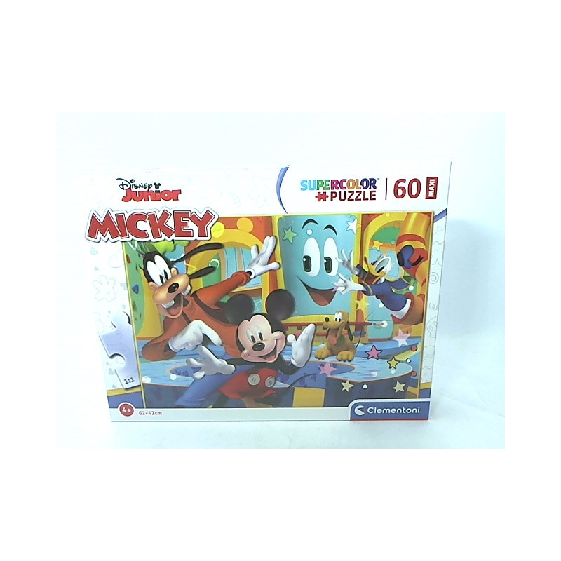 CLE puzzle 60 maxi SuperKolor Mickey 26473