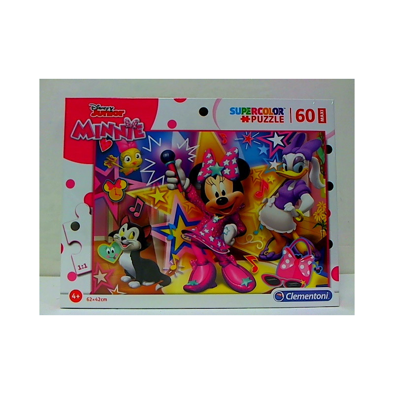 CLE puzzle 60 maxi SuperKolor MinnieHap..26443