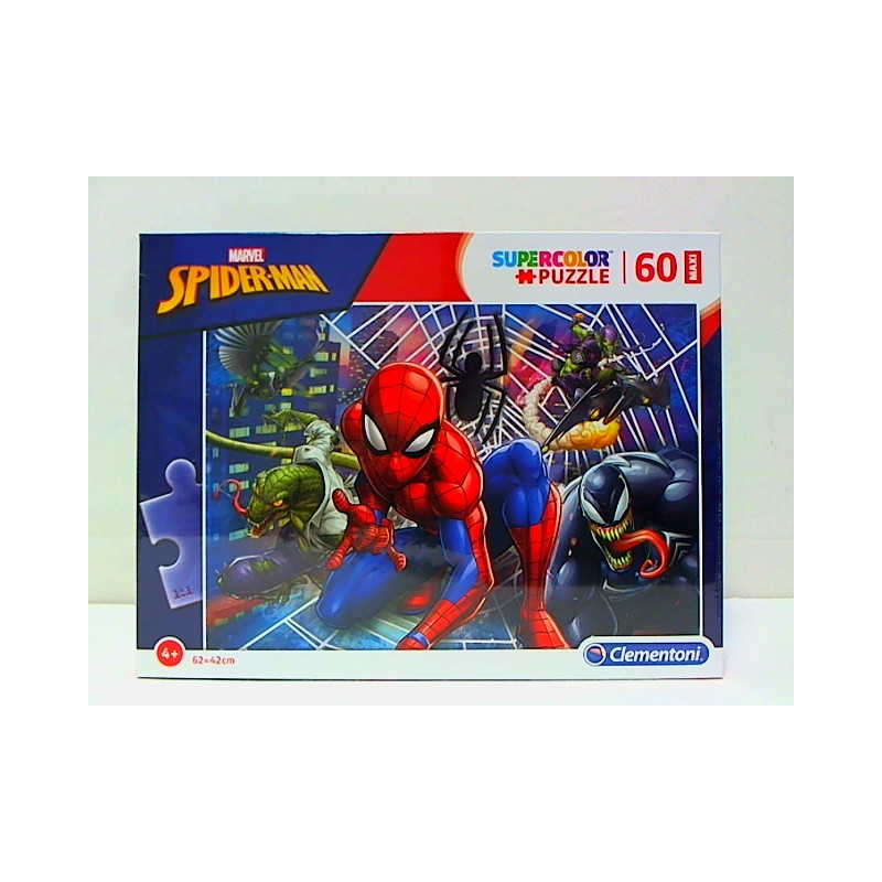 CLE puzzle 60 maxi SuperKolor Spiderman 26444