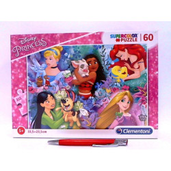CLE puzzle 60 SuperKolor Princess 26995