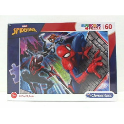 CLE puzzle 60 SuperKolor Spiderman 26048