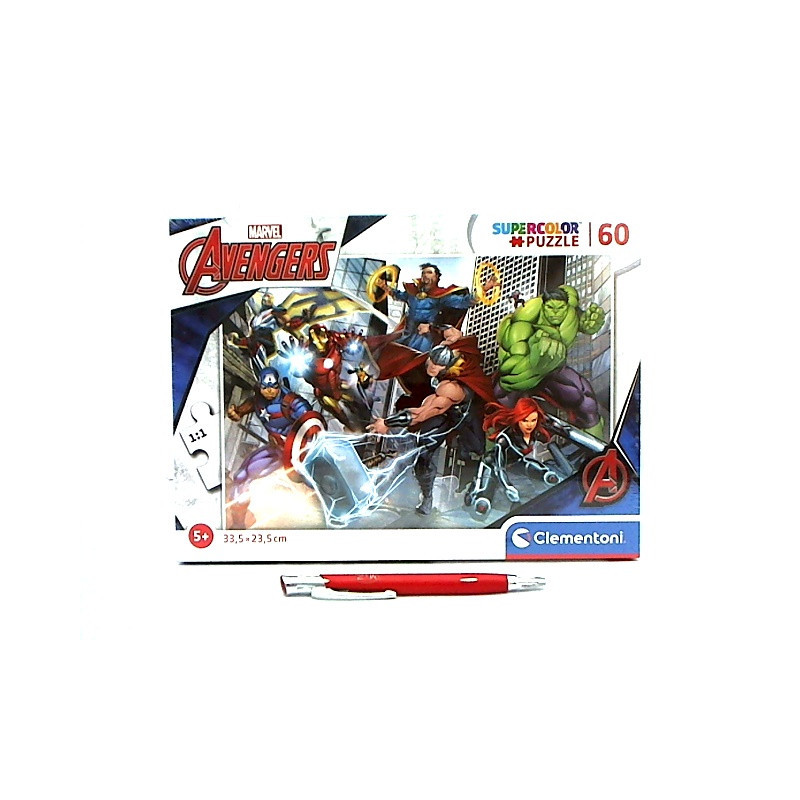 CLE puzzle 60 SuperKolor The Avengers 26112