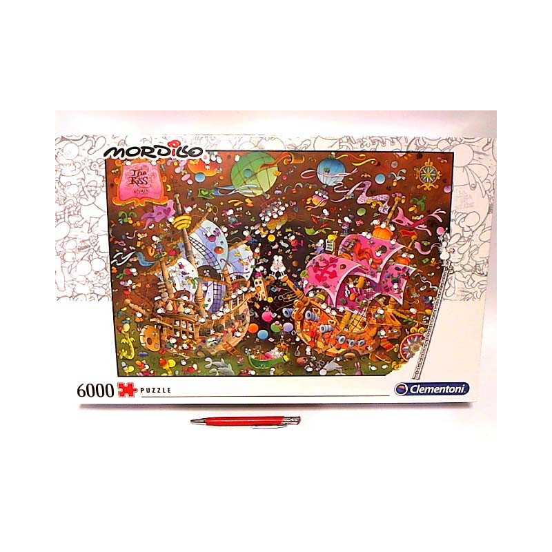 CLE puzzle 6000 Mordillo The Kiss 36527