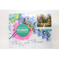  Malowanie po numer.Domek w lesie 1007677