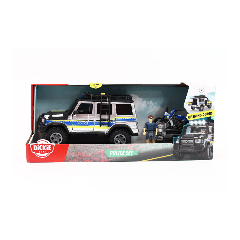 Dickie Playlife zestaw policja 40cm 383-7023