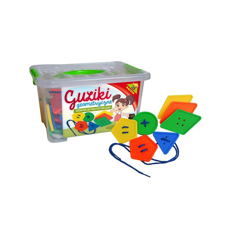 Guziki geometryczne - pojemnik 02537  /6