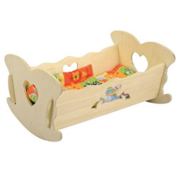 Kołyska mała dla lalek Bączek 03459