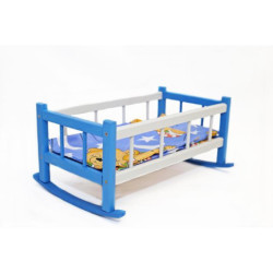 Kołyska średnia z pościelą kolor 01615