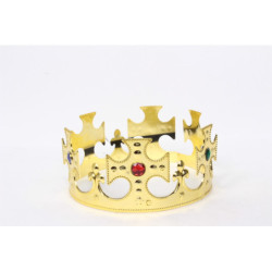 Korona Króla złota z kamieniami 1000290 02907