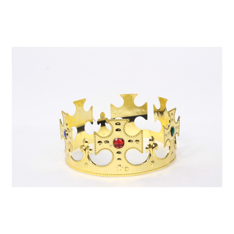 Korona Króla złota z kamieniami 1000290 02907