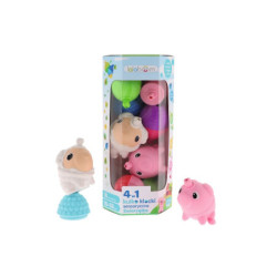 LALABOOM Zestaw kulko-klocków Zwierzaki 18el 61713