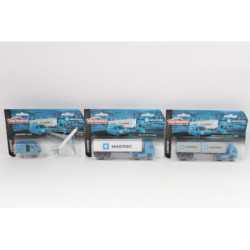 Majorette Maersk pojazd 3 rodzaje 205-7289