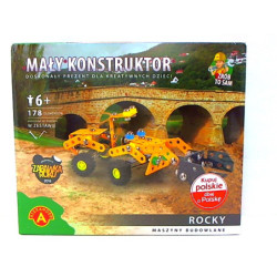 Mały konstruktor maszyny budowlane Rocky 16307