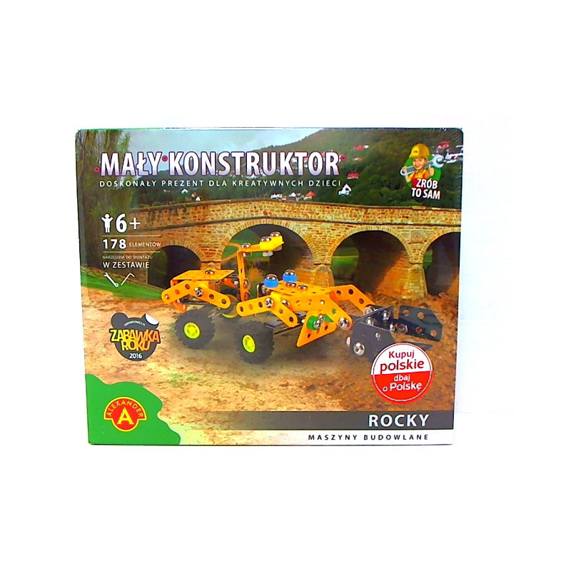 Mały konstruktor maszyny budowlane Rocky 16307