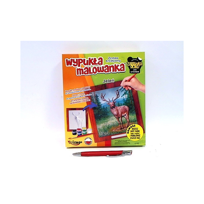 Mirage leśne Jeleń wypukła malowanka 61502 15022
