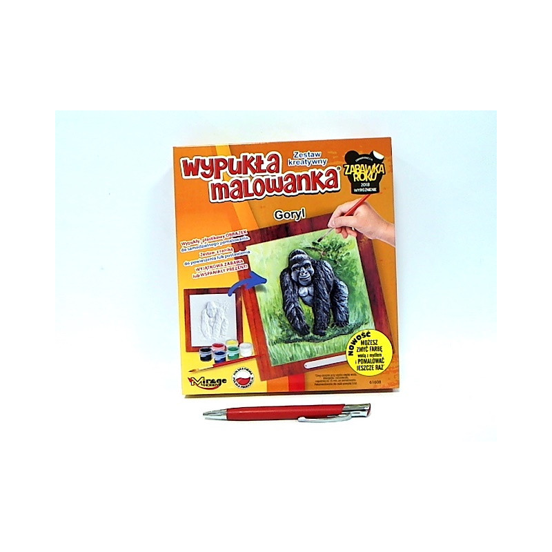 Mirage ZOO Goryl wypukła malowanka 61608 16081