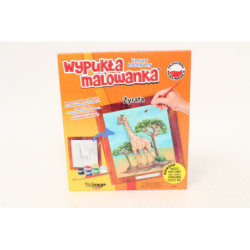 Mirage ZOO Żyrafa wypukła malowanka 61607 16074