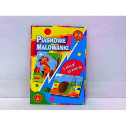 Piaskowa malowanka-pies, ślimak 14006